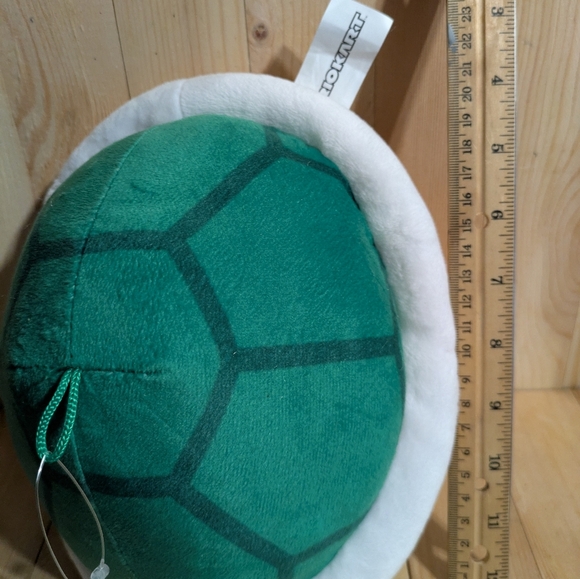 mario Kart Green Turtle Shell Plush for Reptile Pets - Picture 4 of 5